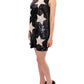 Dolce & Gabbana Masterpiece black crystal swarovski stars sheath dress