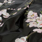 Dolce & Gabbana Black patent floral HANDPAINTED dress
