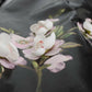 Dolce & Gabbana Black patent floral HANDPAINTED dress