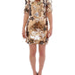 Dolce & Gabbana Masterpiece gold sequined crystal swarovski dress