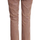 Costume National Brown Cropped Corduroys Pants