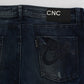 Costume National Blue Wash Cotton Slim Fit Skinny Jeans