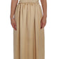Dolce & Gabbana Beige Crystal Embellished Gown Shift Dress