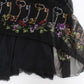 Dolce & Gabbana Black Key Print Silk Crystal Brooch Dress
