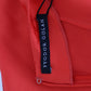 Fyodor Golan Red Mini Linen 3/4 Sleeve Sheath Dress