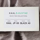 KAALE SUKTAE Black Short Croped Coat Bomber Jacket