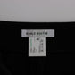KAALE SUKTAE Black High Waist Straight Slim Dress Pants