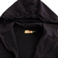 Costume National Blue hooded cotton sweater