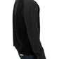 Costume National Gray wool crewneck sweater