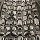 Dolce & Gabbana Black Crystal Handmade Above Knee Skirt