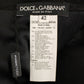 Dolce & Gabbana Black Crystal Handmade Above Knee Skirt