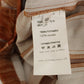Licia Florio Brown Orange Below Knee Full Skirt