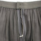 Dolce & Gabbana Black Silk Transparent Above Knees Skirt
