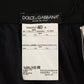 Dolce & Gabbana Black Silk Transparent Above Knees Skirt