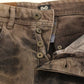 Dolce & Gabbana Brown Cotton Regular Fit STYLISH Jeans