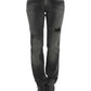 Costume National Gray straight leg jeans