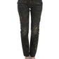 Costume National Gray distressed jeans