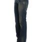 Costume National Blue straight leg jeans