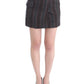 Costume National Gray wool mini skirt