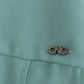 Costume National Green 3/4 sleeved sheath dress