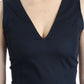 Costume National Blue pencil cotton dress