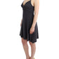 Costume National Gray knitted A-line dress