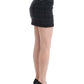 Costume National Gray checkered mini skirt
