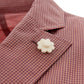 Lardini Pink Micro Check Two Button Jacket
