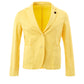Lardini Yellow Cotton Jacket