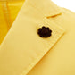 Lardini Yellow Cotton Jacket