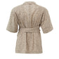 Lardini Beige Linen Dressing Gown Jacket