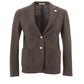 Lardini Taupe Two Bottons Cotton Jacket
