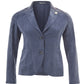 Lardini Blue Viscose Jacket