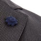 Lardini Grey Pinstripe Wool Jacket