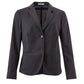 Lardini Grey Pinstripe Wool Jacket