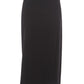 Lardini Black Viscose Skirt