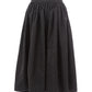Lardini Black Flared Embellished Skirt