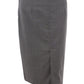 Lardini Grey Wool Pencil Skirt