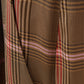 Lardini Micro Checked Viscose Palazzo Trousers