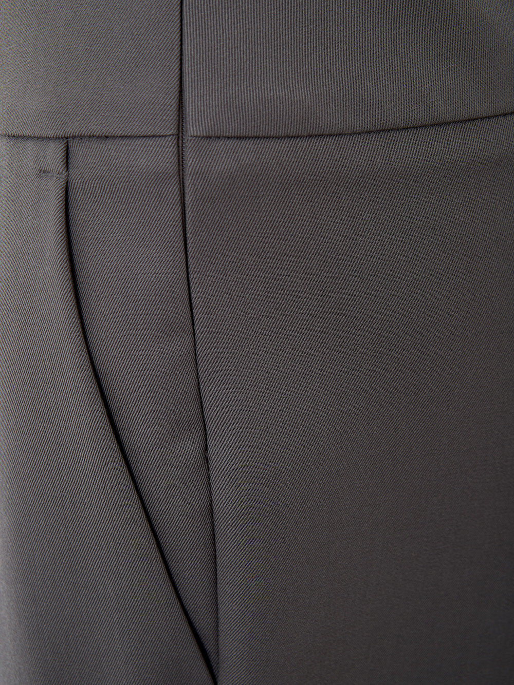 Lardini Wool Grey High Waist Palazzo Trousers