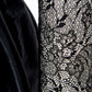 Lardini Black Long Dress with Lace details