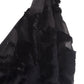 Lardini Black Long Embellished Dress with petticoat