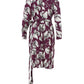Lardini Purple Printed Dress