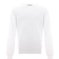 Gran Sasso White Cotton Jumper Knitwear