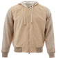 Gran Sasso Alcantara Full Zip Hooded Jumper