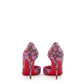 Christian Louboutin Iriza 10 Décolleté in Pink Satin