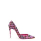 Christian Louboutin Iriza 10 Décolleté in Pink Satin