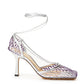 Bottega Veneta Silver Grey Stretch Leather-trimmed Pumps