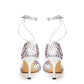Bottega Veneta Silver Grey Stretch Leather-trimmed Pumps