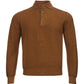 Gran Sasso Brown Wool Long Sleeves Polo Sweater